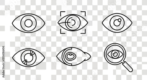 Eye Icons Set