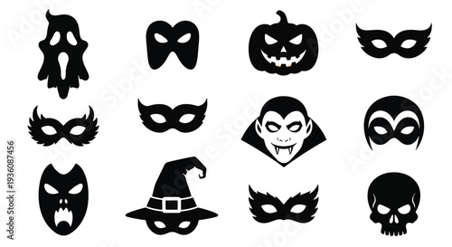Halloween Masks and Symbols