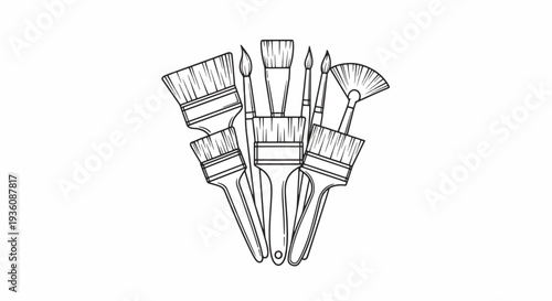 Paintbrushes in Hand