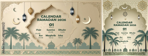 elegant islamic ramadan celebration background, Ramadhan kareem background for banner & social media template