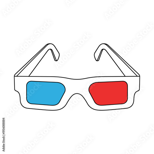 3D Glasses Icon