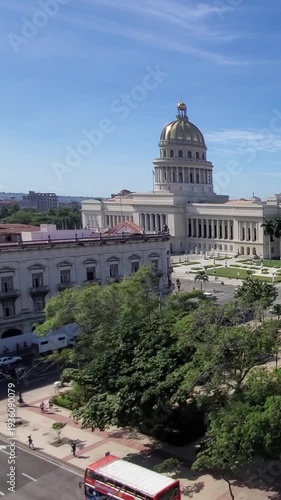 National Capitol Building, Capitolio Nacional de La Habana, a public edifice and one of the most visited sites by tourists in Havana