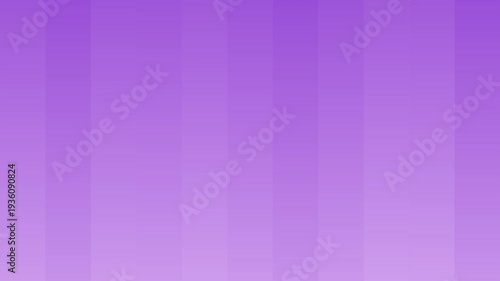 Purple gradient background animation in contemporary style with minimalist shape objects