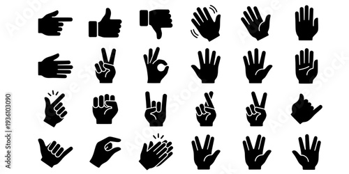 Vintage cartoon hands in gloves and feet in shoes. Cute animation character body parts. Comics arm gestures and walking leg poses vector set. Different foot movements and positions