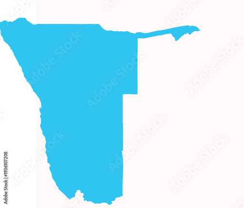 Detailed Map of Namibia