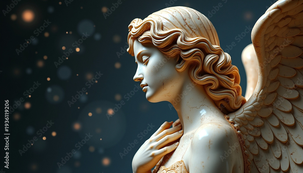 Naklejka premium Angelic Serenity