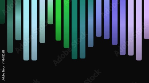 Wallpaper Mural Abstract Vertical Bars Gradient Colors Flowing Downwards Background. Torontodigital.ca