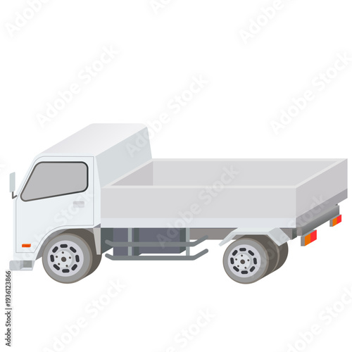 トラック　平ボディ（空荷）