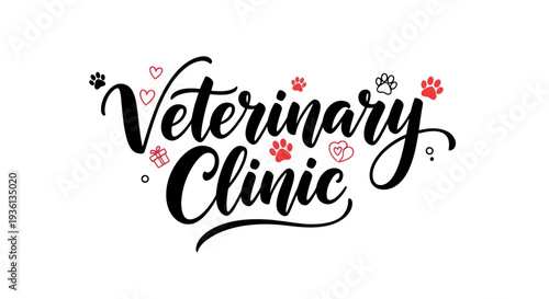 Veterinary clinic logo design