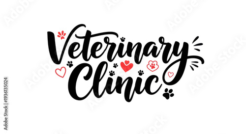 Veterinary clinic logo design