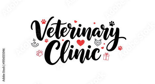 Veterinary clinic logo design