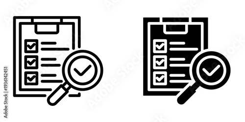 Criteria icon, element icon for design branding, print, and digital media