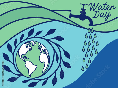 Global waves connecting oceans and technology in a circular motion