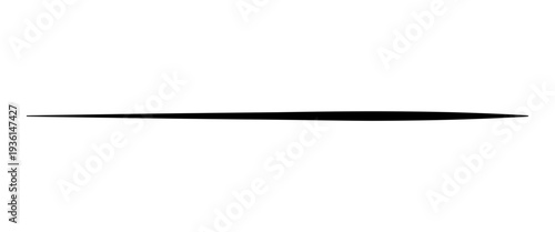 Horizontal Spindle Shape, Minimal Lens Shaped Divider