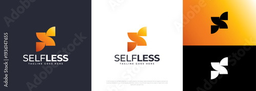 Elegant Modern Letter S Monogram Logo Design for Luxury Brand Identity and Professional Business Use