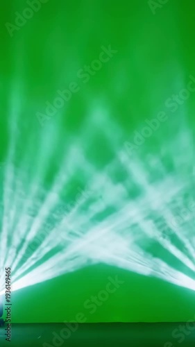Wallpaper Mural Dynamic Stage Lighting Effects with spotlight background animation glowing light beams on green screen for concert theater and event visuals realistic moving spotlights effect video editing motion Torontodigital.ca