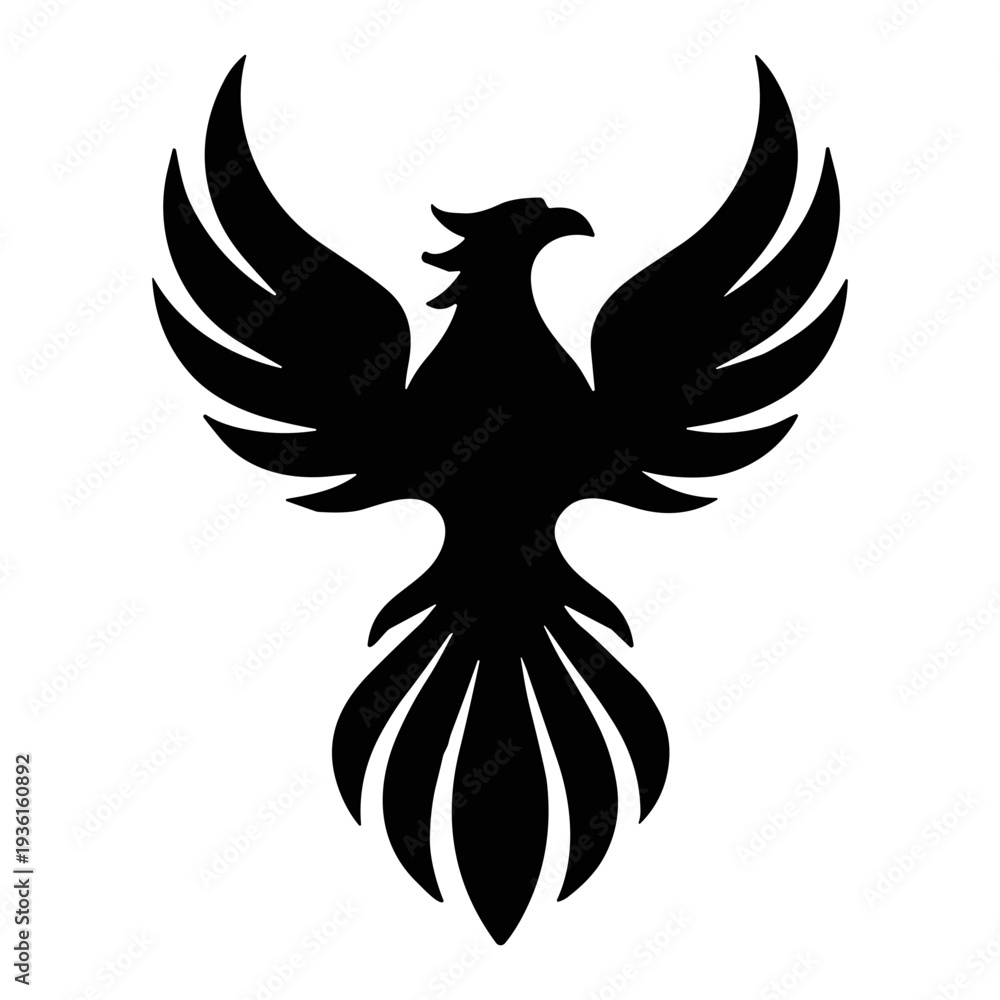 Obraz premium Phoenix Silhouette