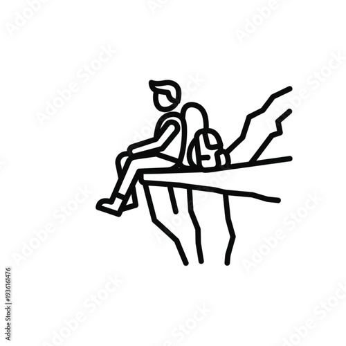 Camping Under the Stars A Serene Outdoor Adventure Illustration