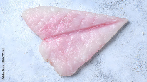 Fresh Raw Grouper Fillet A Culinary Delight from the Sea.