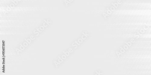 Dot white gray wave light technology texture background. Abstract big data digital concept.