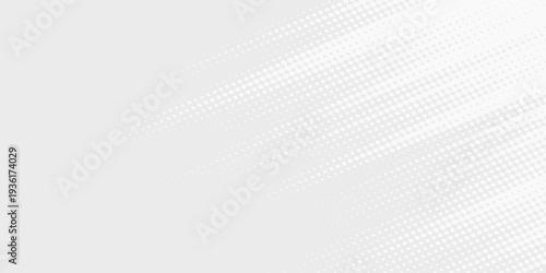 Dot white gray wave light technology texture background. Abstract big data digital concept.