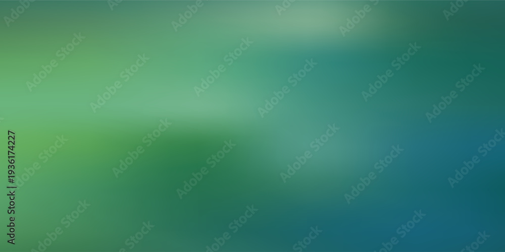 Obraz premium Abstract green gradient hexagon shapes in green background