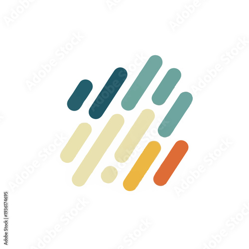 Abstract geometric pattern co...