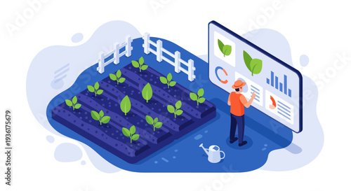 Smart Farming Technology for Sustainable Agriculture and Crop Management.