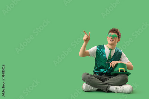 Redhead young man in eyegla...