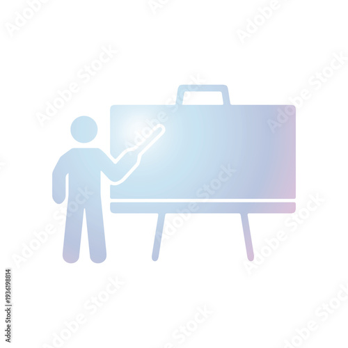 Blackboard icon design template
