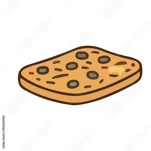 Chocolate Chip Cookie Icon
