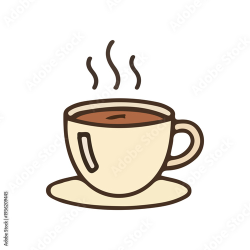 Hot Coffee Cup Icon