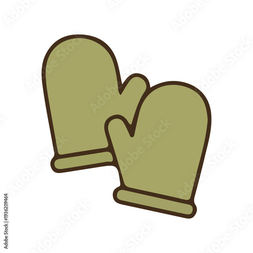 Oven Mitts Icon