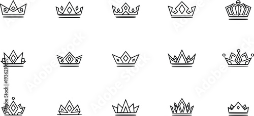 Crown Vector Illustrator Artwork