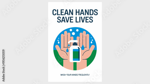 Hand Hygiene Awareness Poster