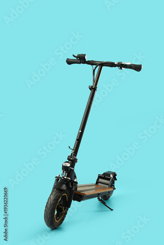 Modern electric scooter on ...