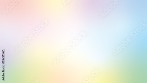 カラフルな雰囲気のグラデーション背景素材。夢。ファンタジー。