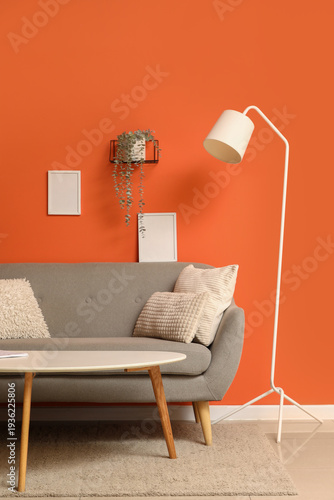 Interior of stylish living ...