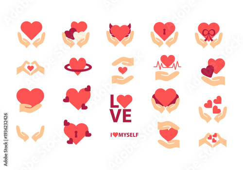 Self Love Concept Illustration