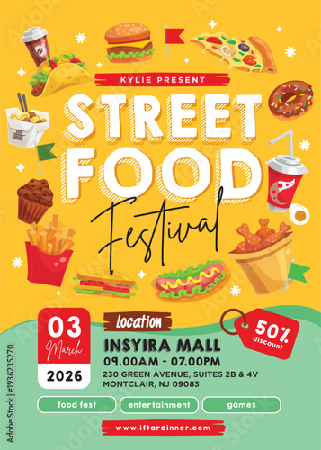 Street Food Fest Flyer
