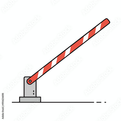 Barrier Gate for Traffic Control and Access Management