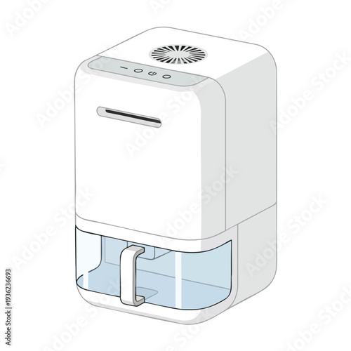 Compact Air Purifier with Water Tank