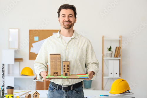 Male construction engineer ...