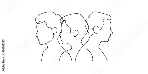 Simple black and white line art icons depicting hindu religious symbols and cultural elements Vector, illustration