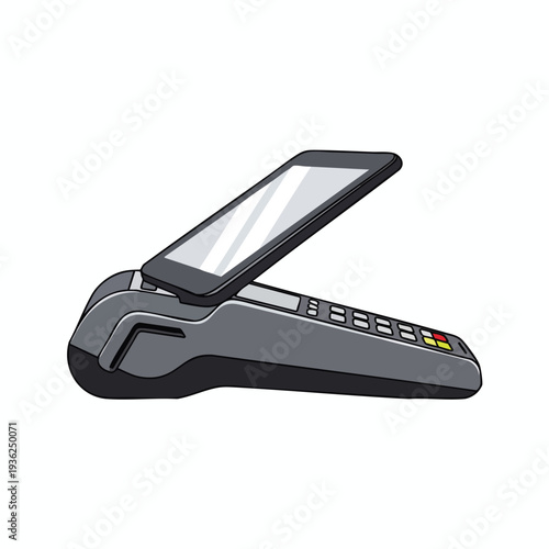 Modern Flatbed Scanner for Digital Document and Photo Capture