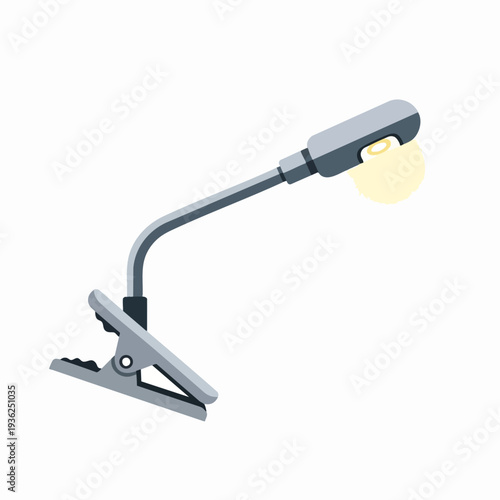 Adjustable Desk Lamp with Flexible Arm and Bright LED Light