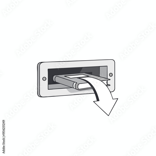 Person Using Smartphone with Card Reader for Mobile Payments and Data Transfer