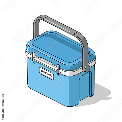 Stylish Outdoor Cooler Box for Picnics and Camping Trips