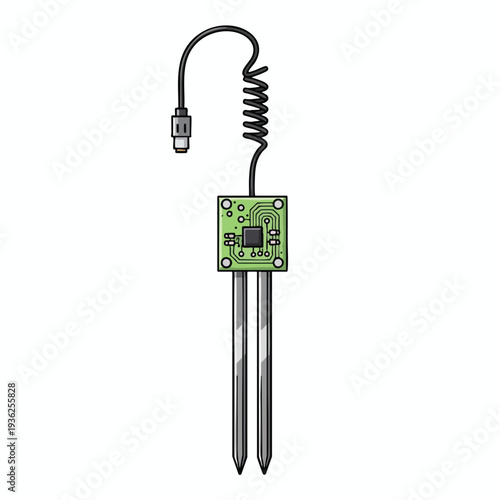Innovative Soil Temperature Sensor with Waterproof Probes for Agriculture and Gardening