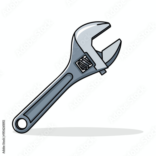 Adjustable Wrench Tool for Mechanical Repairs and DIY Projects